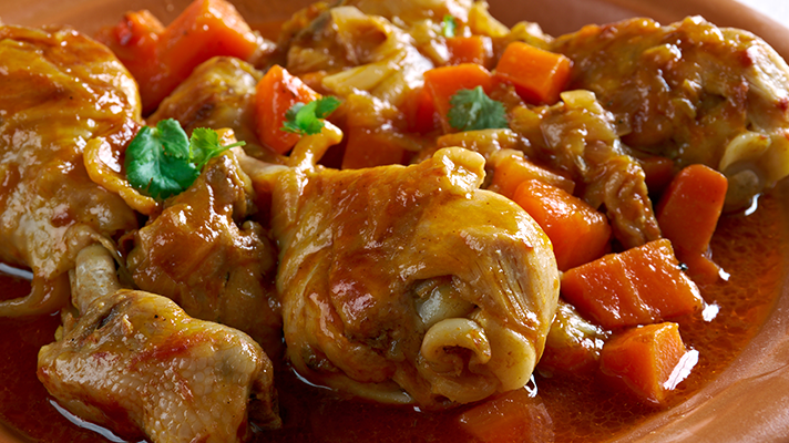 Stewed Chicken 