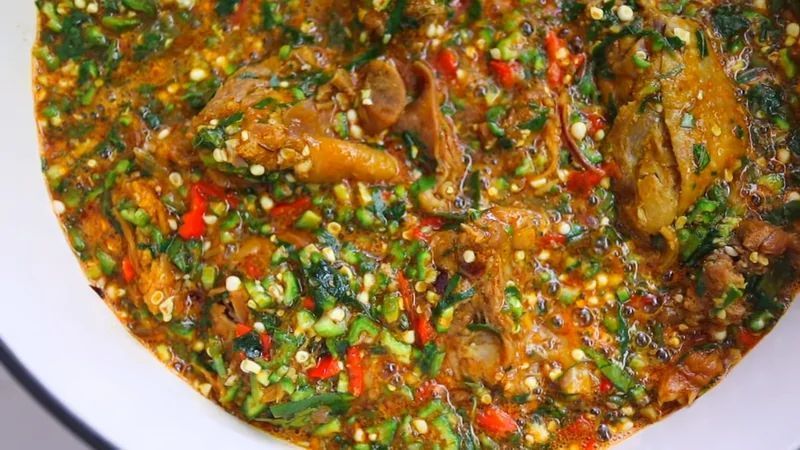 Okra x Chicken x Pounded Yam (Fufu)