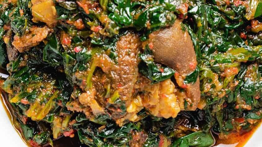 Eforiro x Goat x Pounded Yam (Fufu)