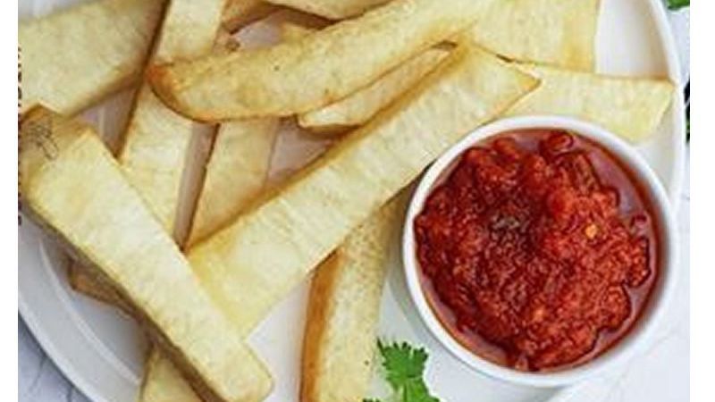 Fried Yam x House Sauce